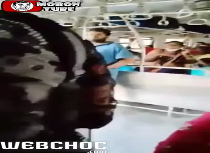 Video :This individual appears to have mental health issues